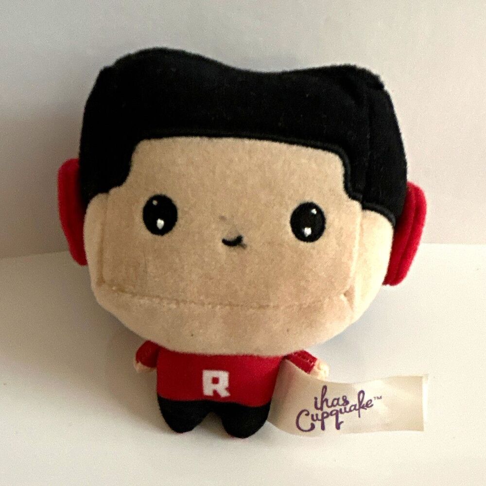 i Has Cupquake Clip-On Plush red chibi Keychain Stuffed Keychain 4inch